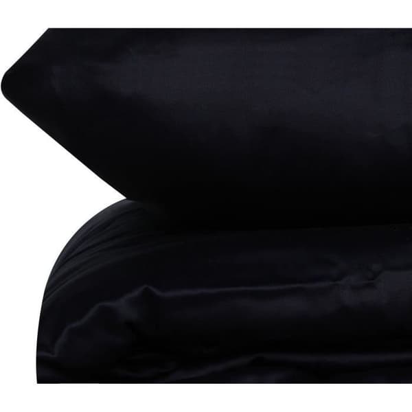 Bäddset - 1 påslakan 220 x 240 cm + 2 örngott 60 x 60 cm - 100% bomullssatin - Blå