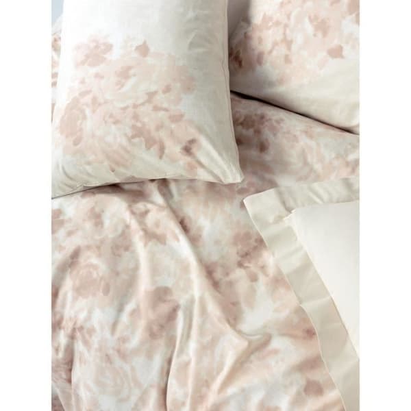 Bäddset - 1 påslakan 220 x 240 cm + 2 örngott 60 x 60 cm - 100% bomull - Beige
