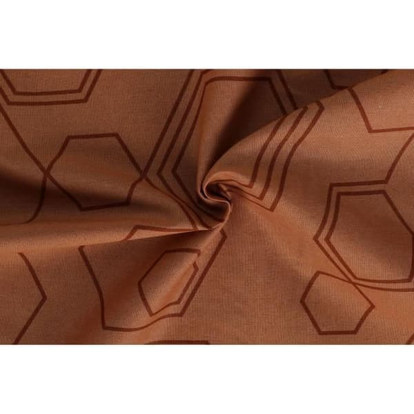 Bäddset - 1 påslakan 220 x 240 cm + 2 örngott 60 x 60 cm - 100% bomull - Koppar