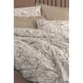 Pikkukuva 4 / 4: Bäddset - 1 påslakan 220 x 240 cm + 2 örngott 60 x 60 cm - 100% bomull - Beige