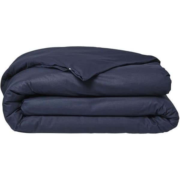 Bäddset - TODAY - 240 x 260 cm - 100% bomull - Organisk marinblå - GOTS-certifierad