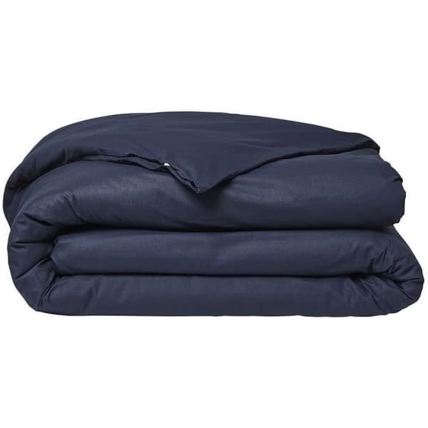 Bäddset - TODAY - 240 x 260 cm - 100% bomull - Organisk marinblå - GOTS-certifierad