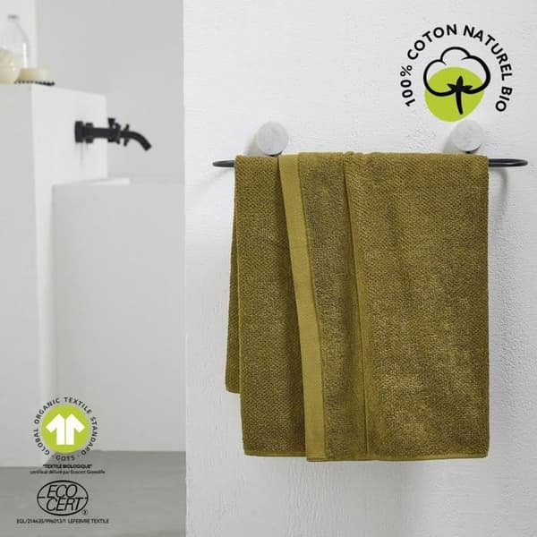 Badhandduk - TODAY - 70 x 130 cm - Bomull - Organisk brons