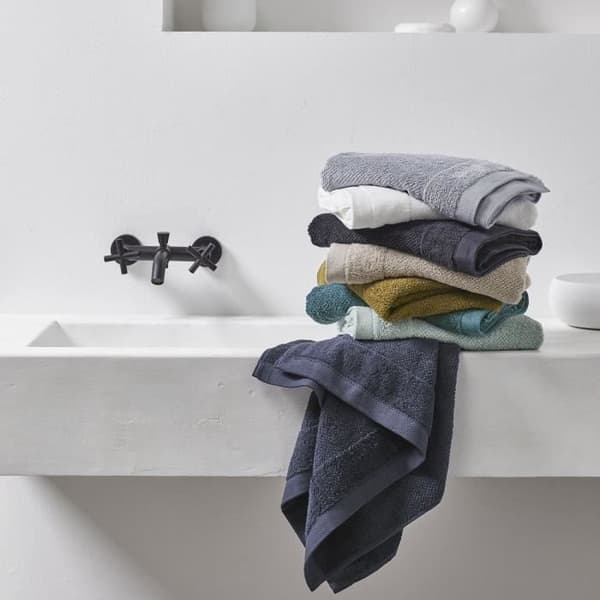 Badhandduk - IDAG - 70 x 130 cm - Bomull - Organisk Celadon