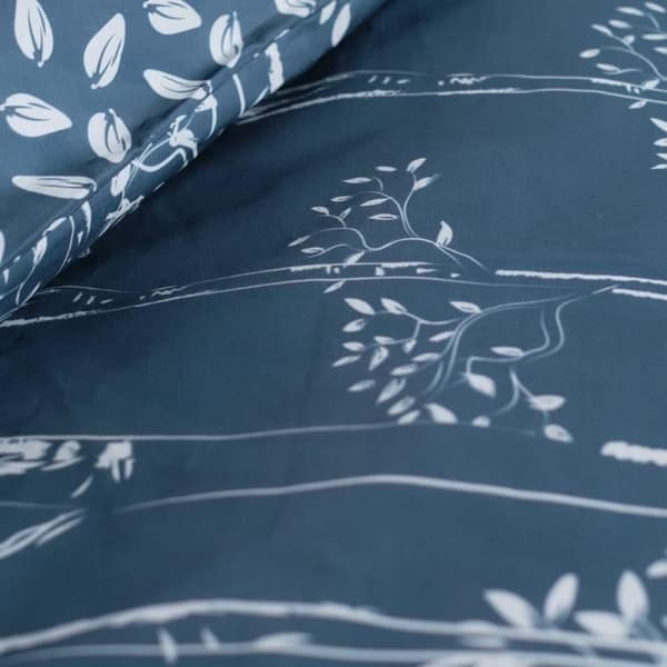 Bäddset - TODAY - Sunshine - 12.15 blommigt tryck - 2 personer - 220 x 240 cm - 100% bomull 57 trådar