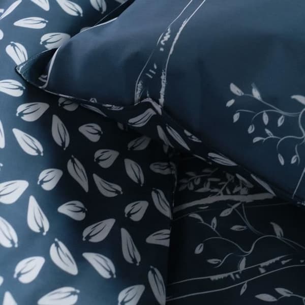 Bäddset - TODAY - Sunshine - 12.15 blommigt tryck - 2 personer - 220 x 240 cm - 100% bomull 57 trådar
