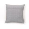 Miniatyrbild 4 av 4: Kudde - IDAG - CHARME - Slub x Chambray x Pompon Capucune - 40 x 40 cm