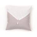 Pikkukuva 4 / 5: Kudde - IDAG - CHARME - Slub x Chambray x Pompon Berenice - 40 x 40 cm