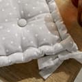 Miniatyrbild 5 av 5: Quiltad sits - TODAY - CHARME - Constance-tryck - 40 x 40 cm
