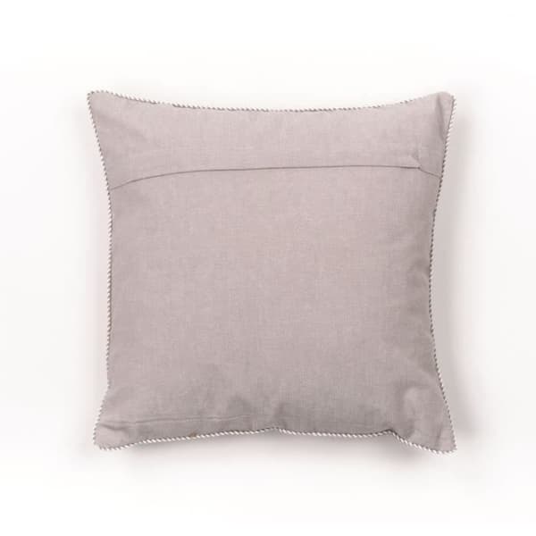 Kudde - IDAG - CHARME - Chambray x Petite broderie Berenice - 40 x 40 cm