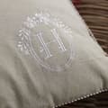 Miniatyrbild 2 av 5: Kudde - IDAG - CHARME - Chambray x Petite broderie Berenice - 40 x 40 cm