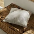 Miniatyrbild 1 av 5: Kudde - IDAG - CHARME - Chambray x Petite broderie Berenice - 40 x 40 cm