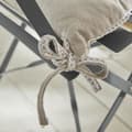 Miniatyrbild 3 av 5: Quiltad sits - TODAY - CHARME - Chambray x Petite Broderie Berenice - 40 x 40 cm