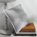 Pikkukuva 1 / 4: Kudde - IDAG - CHARME - Chambray x Dentelle Capucine - 40 x 40 cm