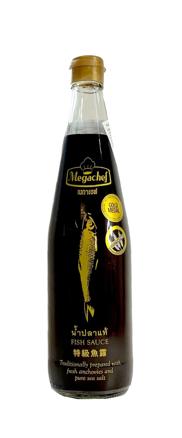 Fisk Sås Original 500ml Brun Flaska Megachef Thailand