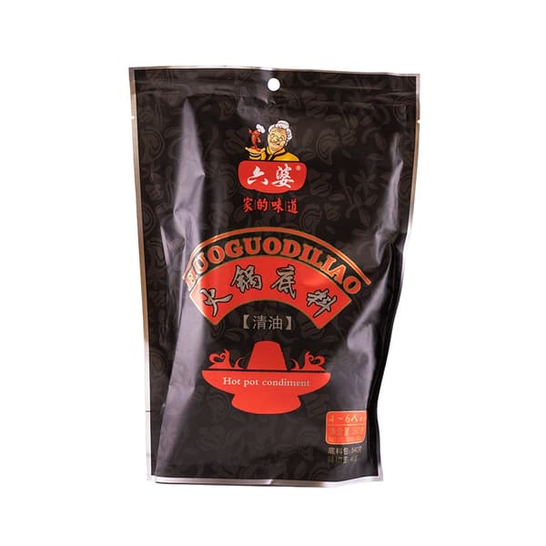 Hotpot Krydda Med Vegetabilisk Olja 580g Liu Po Kina