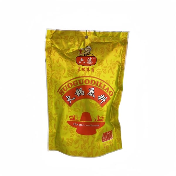 Hotpot Krydda Med Vegetabilisk Olja 580g Liu Po Kina