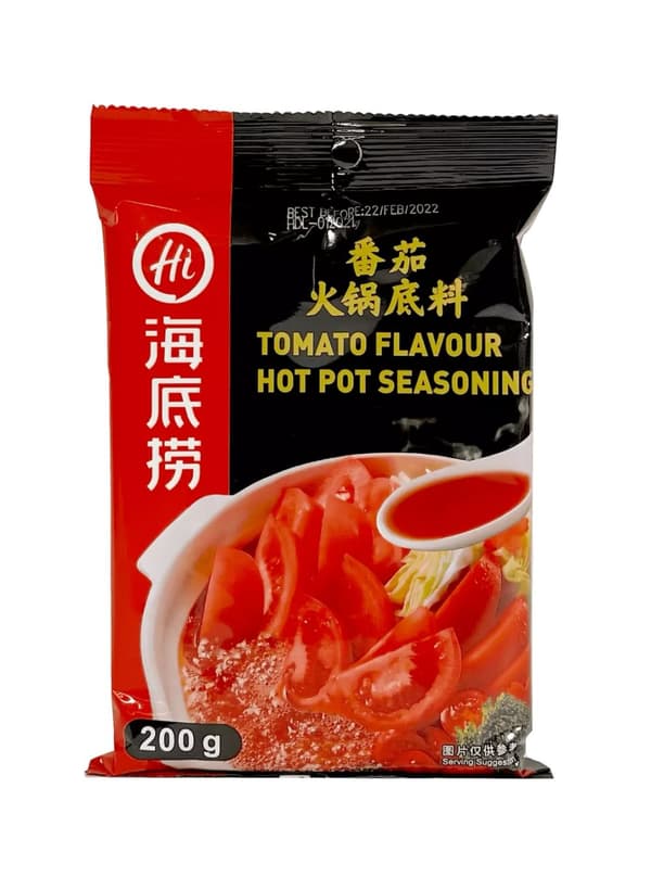 Hotpot Krydda Tomatsmak 200g FQHGDL Haidilao Kina