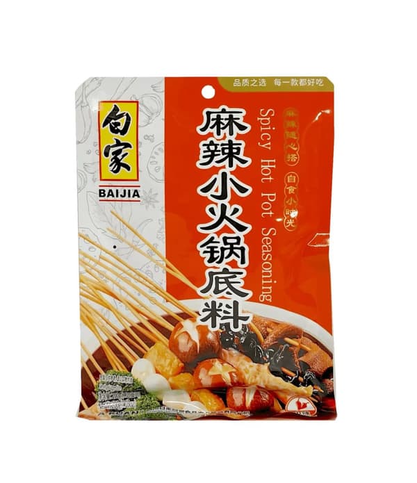 Spicy Hot Pot Seasoning 200g Bai Jia Kina