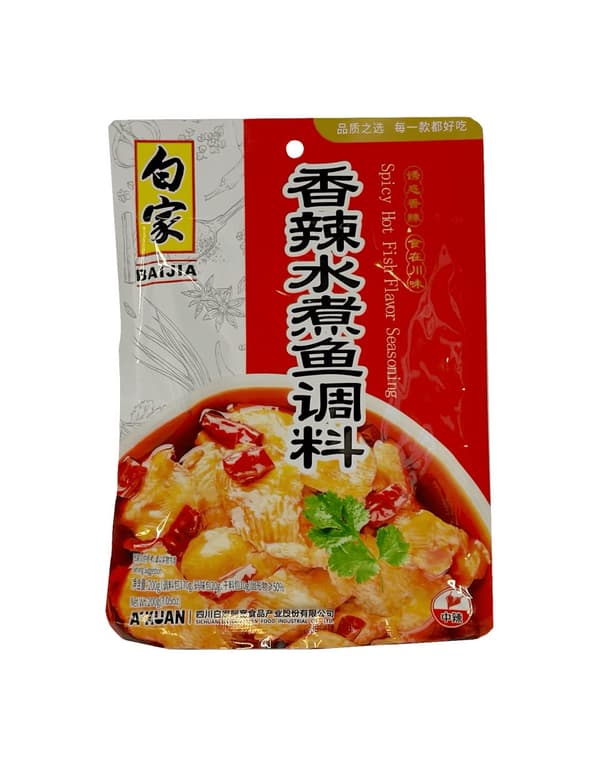 Spicy Fisk Kryddor 200g Bai Jia Kina