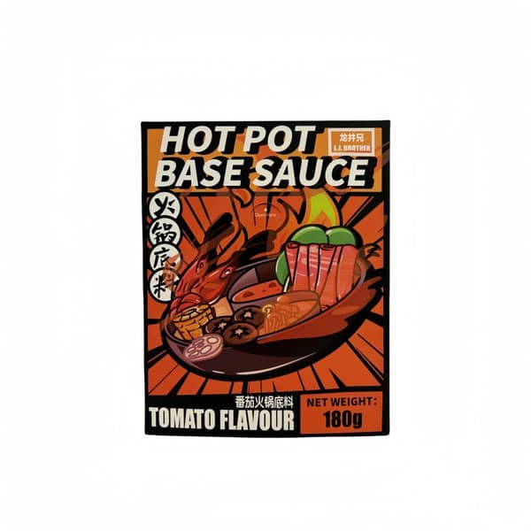 Hotpot Krydda Tomatsmak 180g LJX Kina