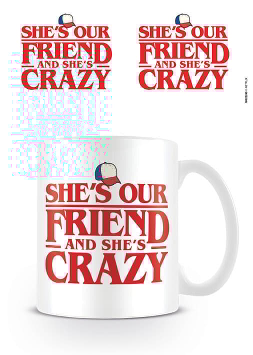 Stranger Things - Shes Our Friend - Mugg