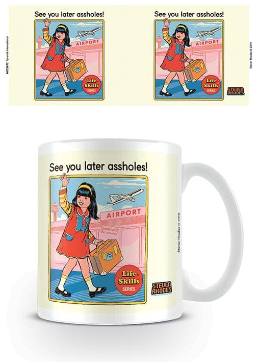 Steven Rhodes - See You Later Assholes - Mugg