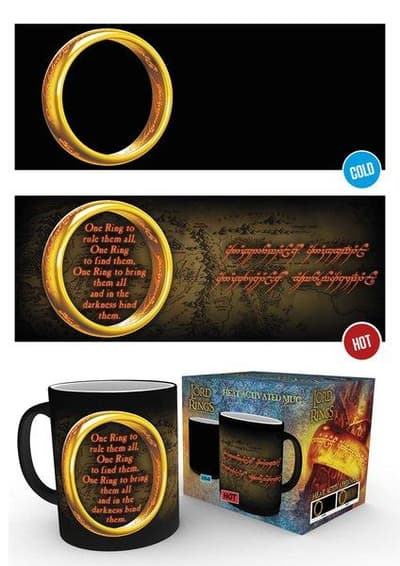 Lord Of The Rings - One Ring - Mugg som byter motiv
