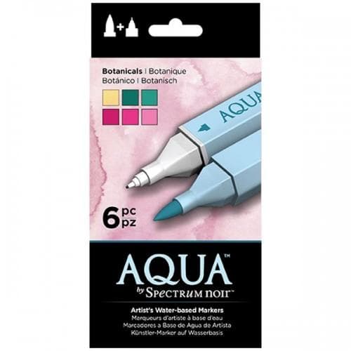 Aqua by Spectrum Noir - Botanicals 6 st