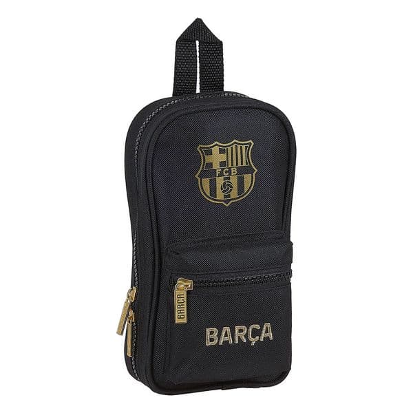 Ryggsekk pennal F.C. Barcelona M747 Svart 12 x 23 x 5 cm (33 Deler)