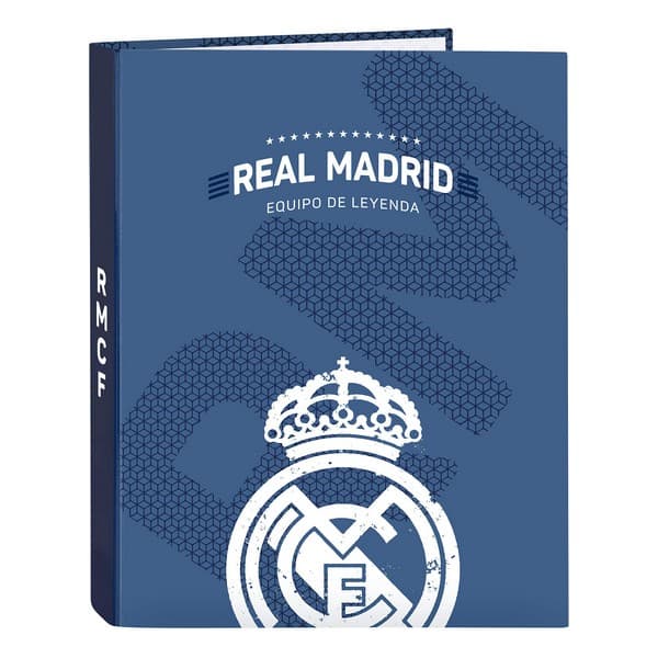 Ringpärm Real Madrid C.F. A4 (26.5 x 33 x 4 cm)