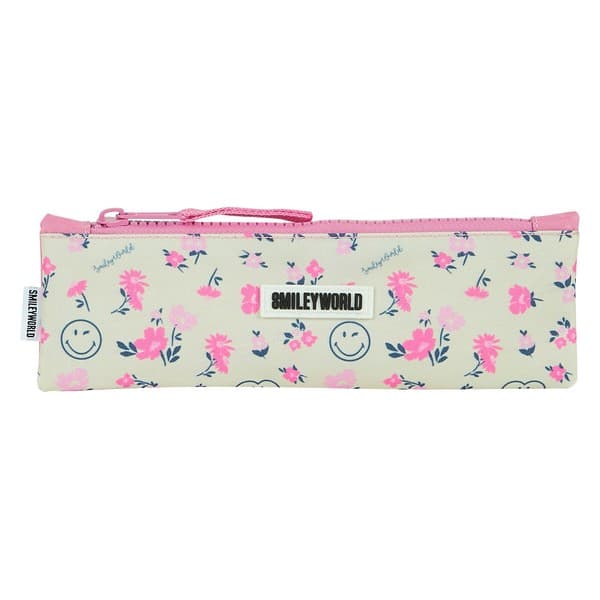Bag Smiley World Garden Rosa Vit
