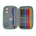 Miniatyrbilde 3 av 4: Dobbelt pennal BlackFit8 M854 Turkis 12.5 x 19.5 x 4 cm (28 Deler)