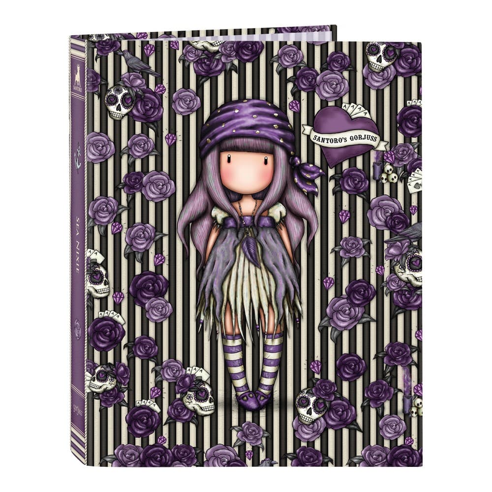 Ringpärm Gorjuss Sea Nixie A4 (26.5 x 33 x 4 cm)
