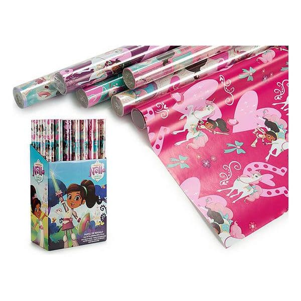 Presentpapper Nella Tryck (70 x 200 cm)