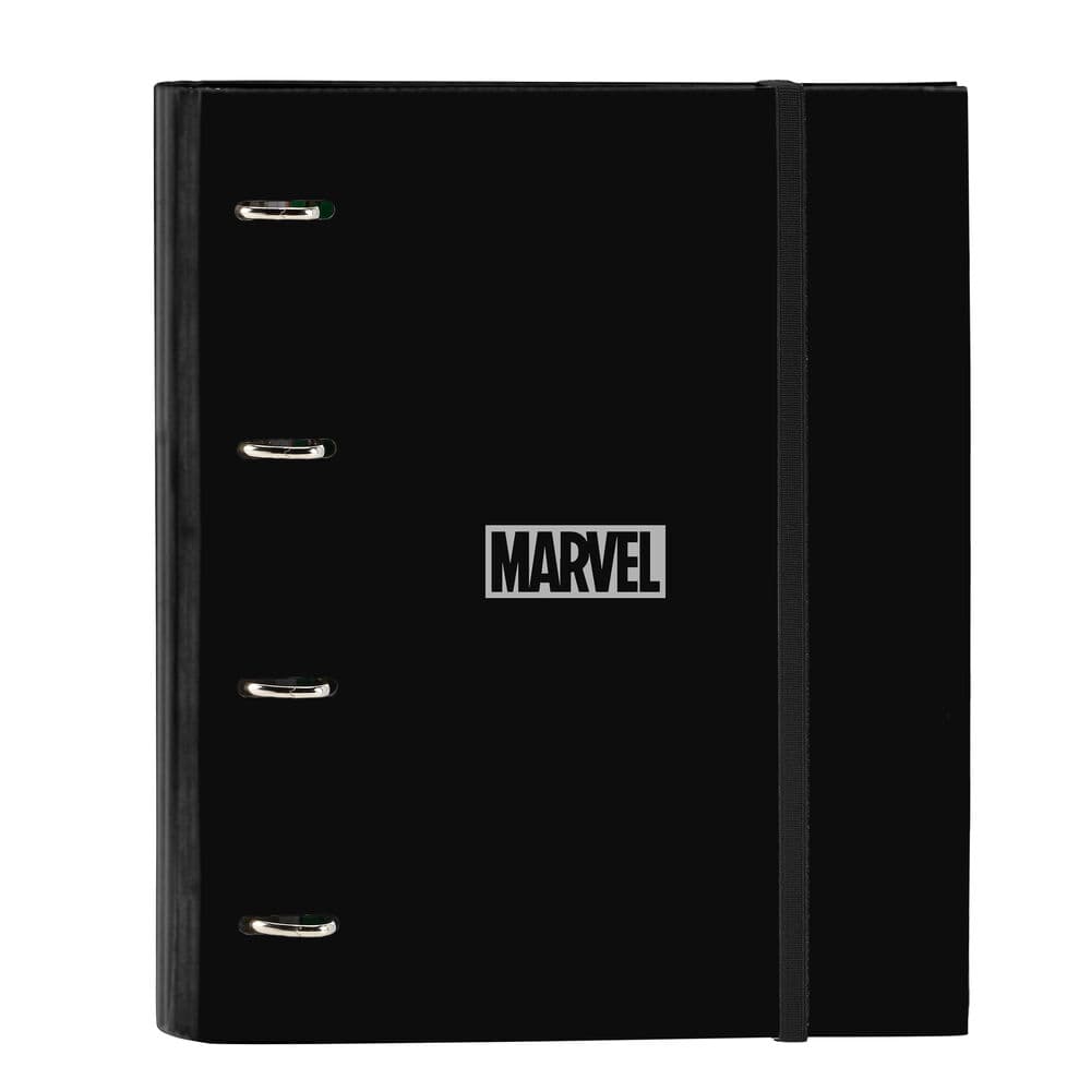 Ringpärm Marvel A4 Svart (35 mm)