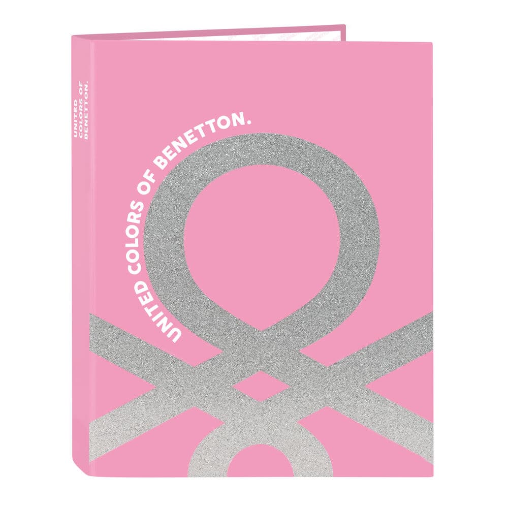 Ringpärm Benetton Flamingo Pink Rosa A4 (25 mm)