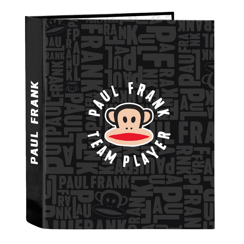 Ringpärm Paul Frank Team Player Svart A4 (40 mm)