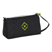 Penalhus Nerf Neon Sort Lime 20 x 11 x 8.5 cm (32 Dele)