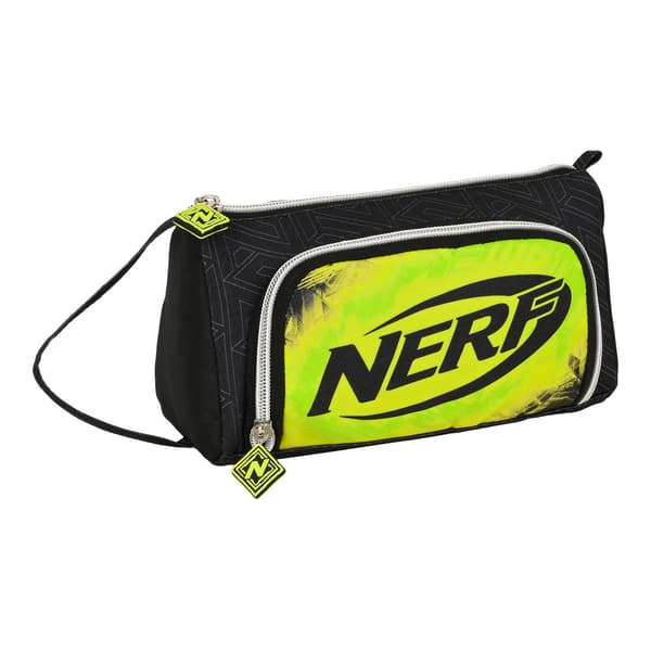 Penalhus Nerf Neon Sort Lime (20 x 11 x 8.5 cm) (32 Dele)