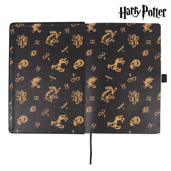 Sett med Skrivesaker Harry Potter Svart