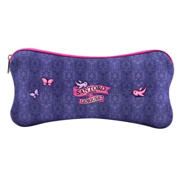 Skolväska Gorjuss Cheshire cat Purpur (22 x 11.3 x 1 cm)