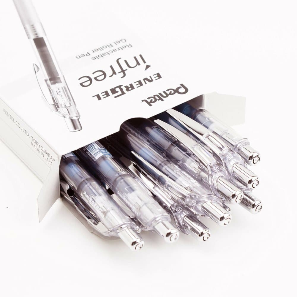 Penna Pentel Energel Pure BLN75TL (Renoverade A+)