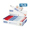 Miniatyrbilde 1 av 2: Markør Milan Tavle 12 enheter Rød PVC