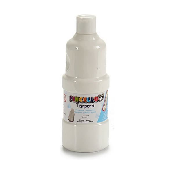 Tempera Pincello Hvid 400 ml (6 enheder)