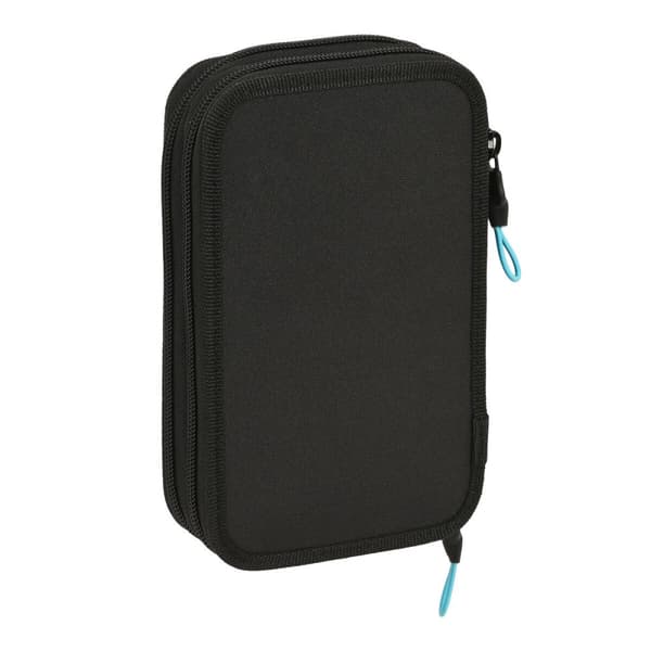 Penalhus med Tilbehør El Niño Green bali Sort 12.5 x 19.5 x 4 cm (28 Dele)