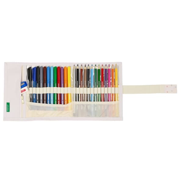 Pennal med tilbehør Benetton Topitos (27 Deler) (7 x 20 x 7 cm)