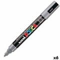 Miniatyrbilde 1 av 2: Markør POSCA PC-5M Grå
