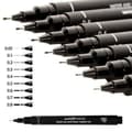 Miniatyrbillede 2 af 2: Sprittusch Uni-Ball PIN02-200(S) Sort 12 Dele