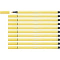 Miniatyrbillede 1 af 2: Markør Stabilo Pen 68 Gul (10 Dele)